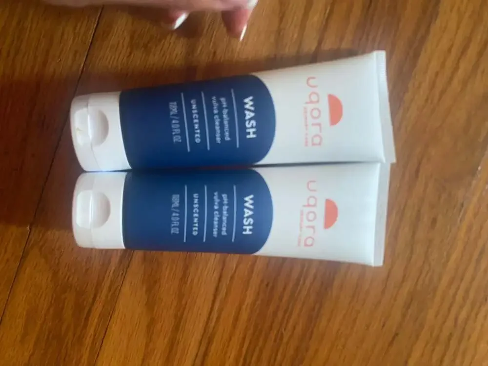Uqora Wash pH-Balanced Vulva Cleanser Unscented 4.0 fl oz - 2 Pack